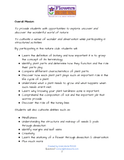 Buds and Blossoms Lesson Plans